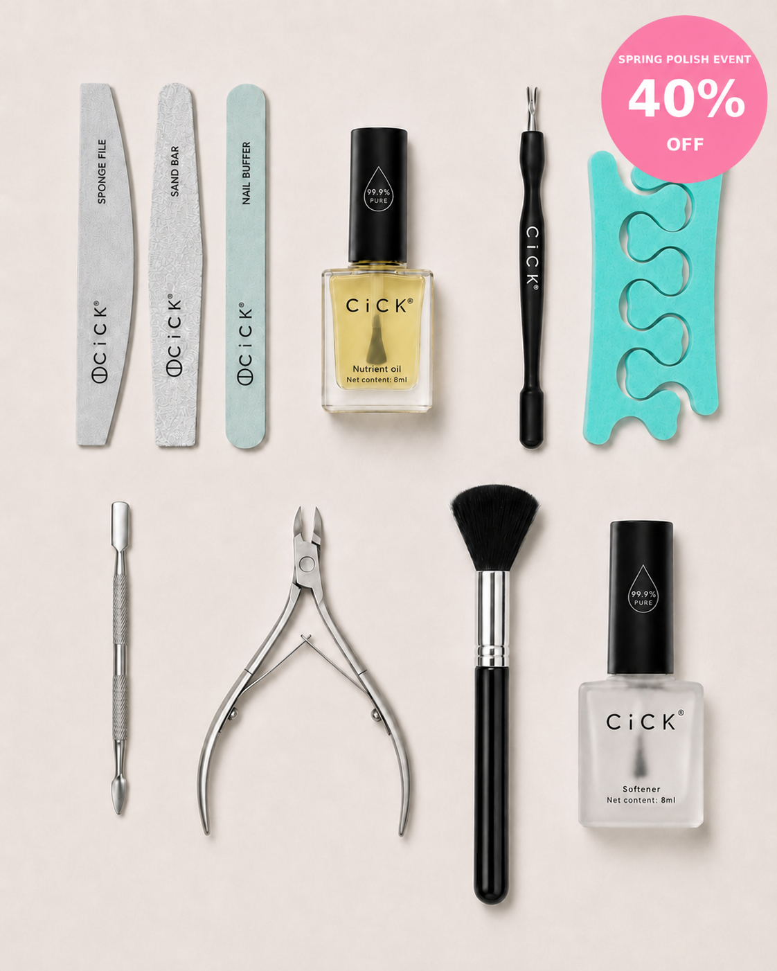 Complete Manicure Tool Set