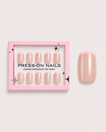 Soft Rose French Short Square Soft Gel Press-On Nails